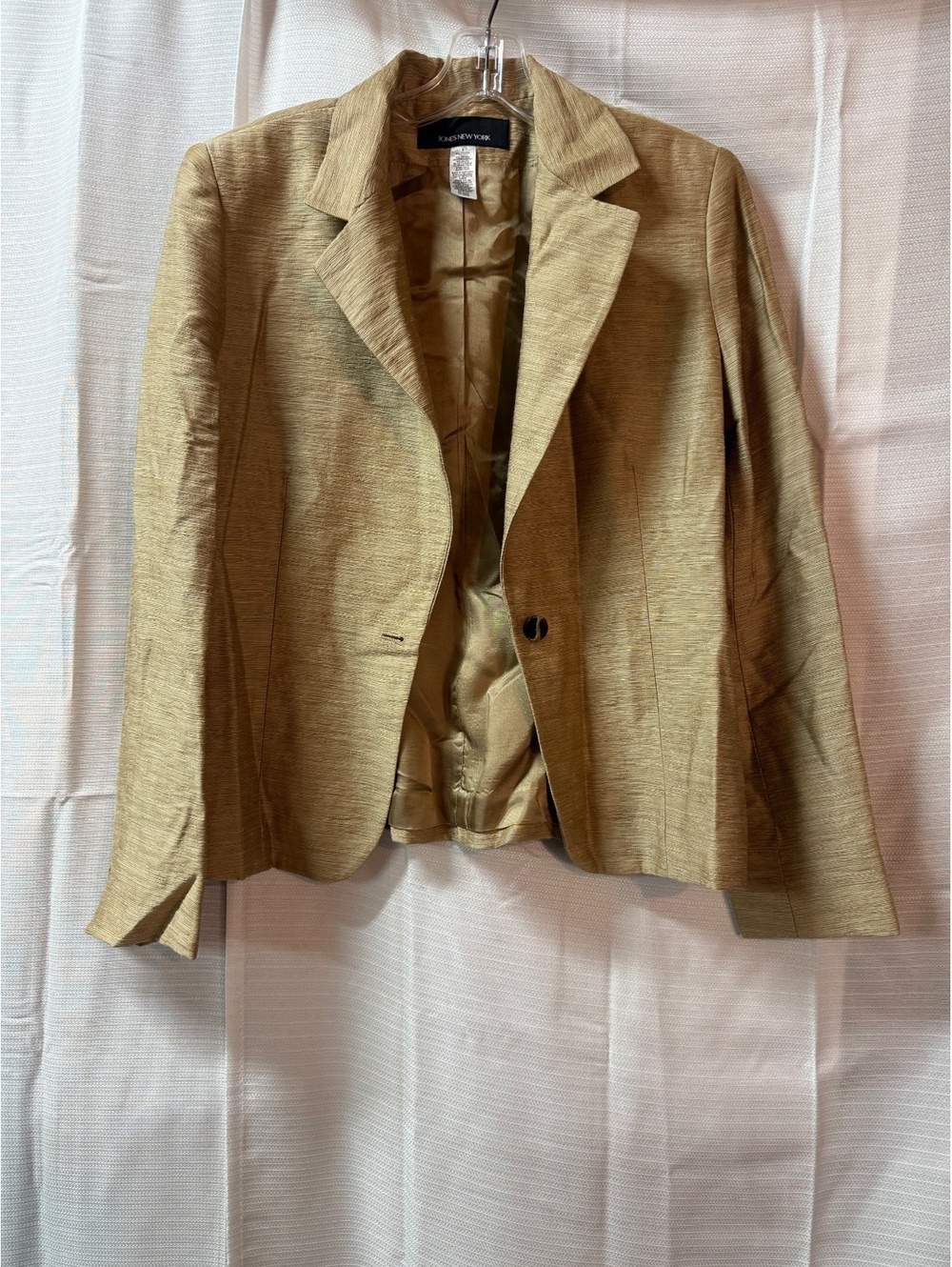 Jones New York Women's Beige Blazer Size 6